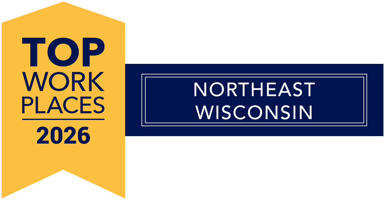 Top Work Places in Northeast Wisconsin Top Work Places in Northeast Wisconsin